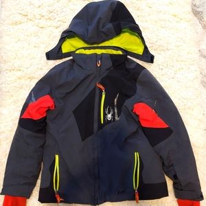 Boys size 10 Spyder coat